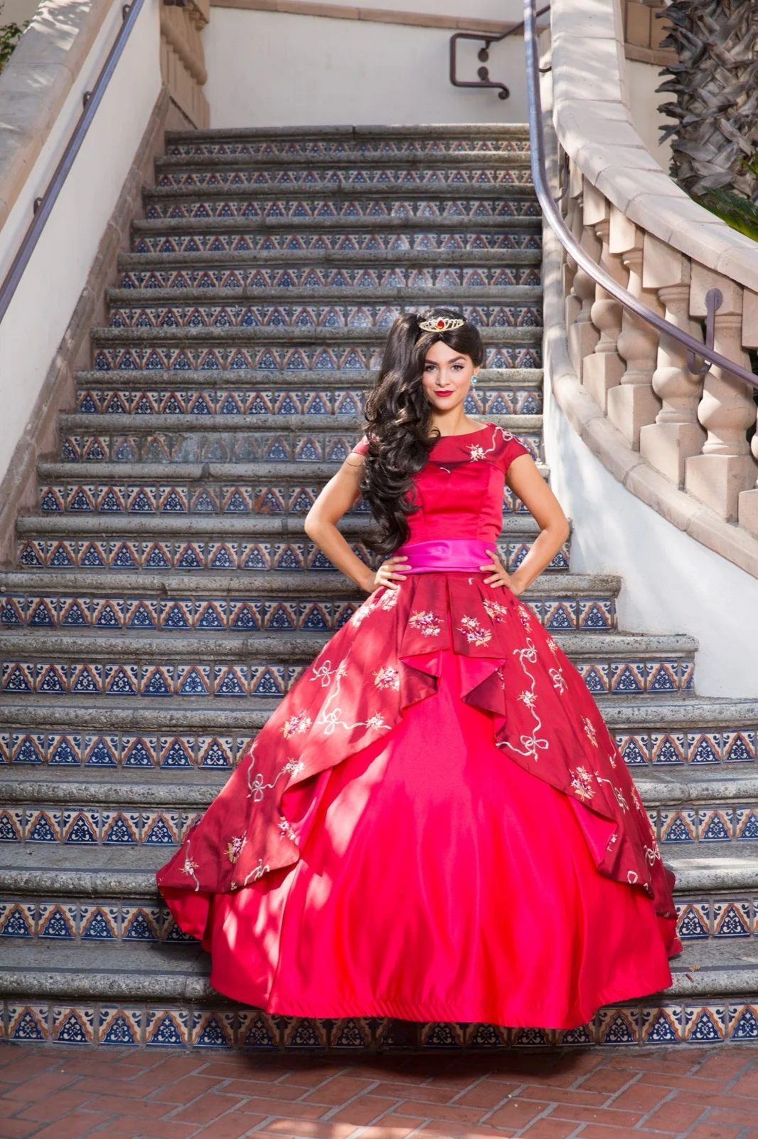Latina Princess party character in Inland Empire