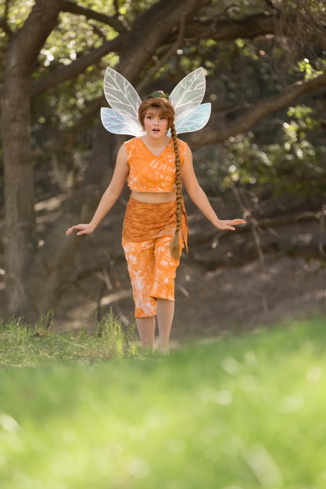 Orange Fairy party character in Inland Empire