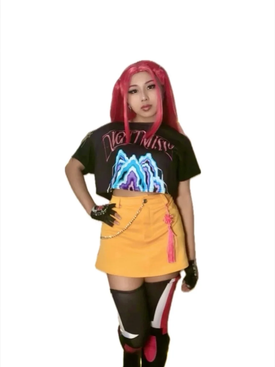 K-Pop Warrior party character in Inland Empire