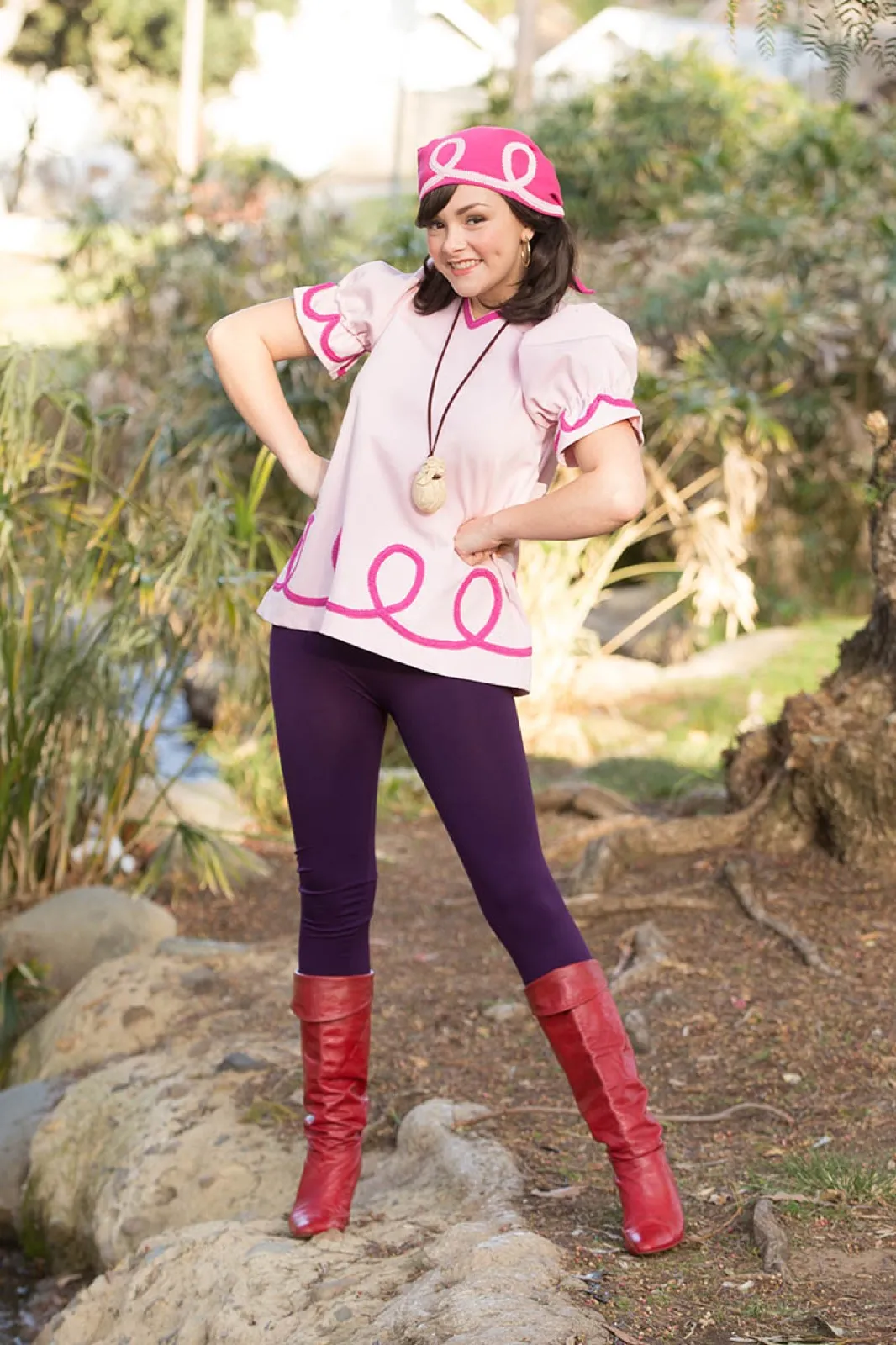 Girl Pirate party character in Inland Empire