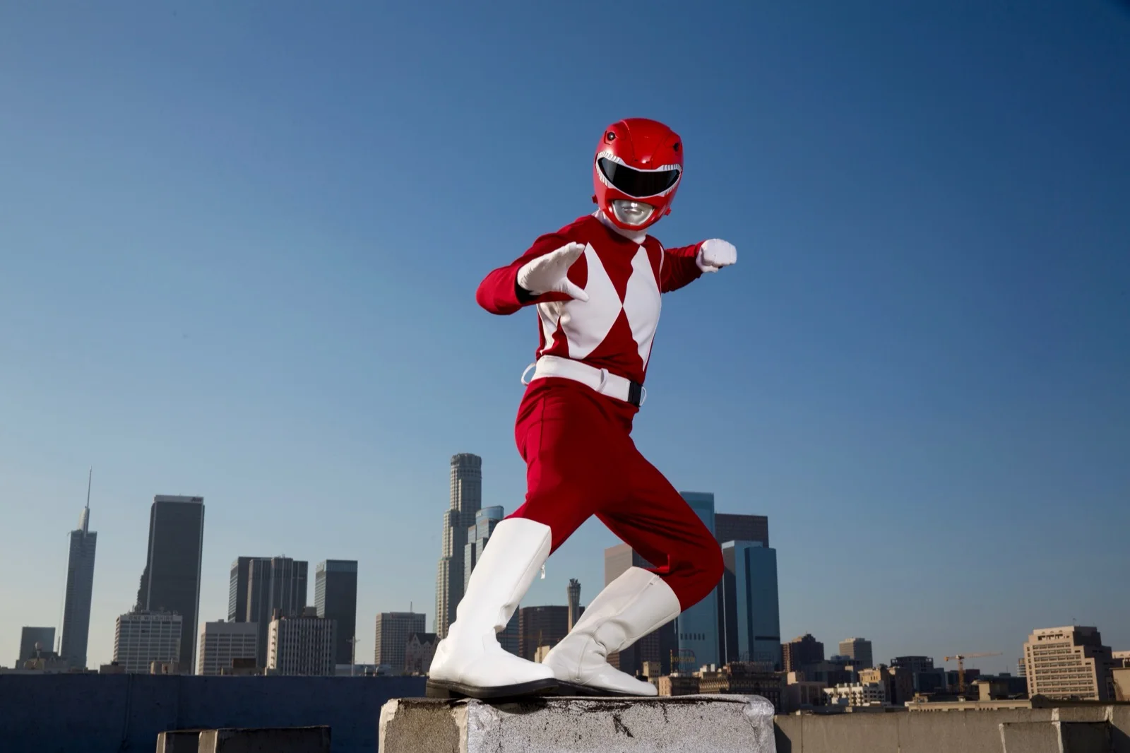 Red Power Hero party character in Inland Empire