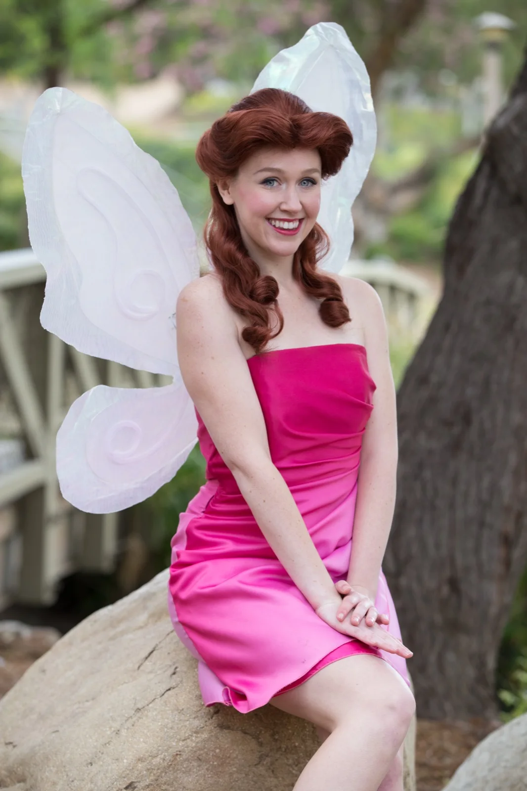 Pink Fairy party character in Inland Empire