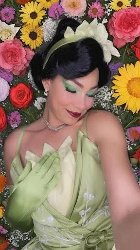 Frog Princess party character in Inland Empire